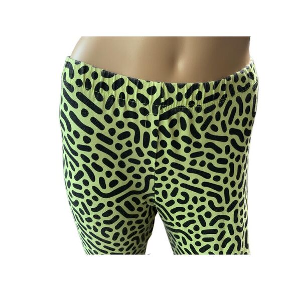NO BOUNDARIES Patterned Knee Length Elastic Waistband Womens Leggings Size Med - Picture 2 of 14
